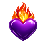 💜🔥 emoji