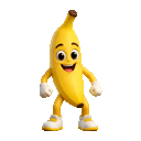Dancing banana animated emoji