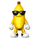 Dancing banana emoji