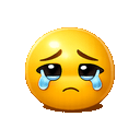 Sad/anime animated emoji