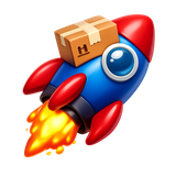 Ship it rocket emoji