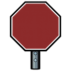stop sign sub badge, 1 month
