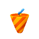 Party popper bursting confetti emoji