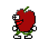Dancing Banana Apple animated emoji