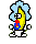Dancing Banana Baby animated emoji