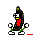 Dancing Banana Bloody animated emoji