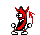 Dancing Banana Devil emoji