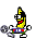 Dancing Banana Football emoji