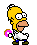 Dancing Banana Homer