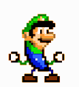 Dancing Banana Luigi emoji