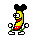 Dancing Banana Mickeymouse