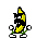 Dancing Banana Moustache