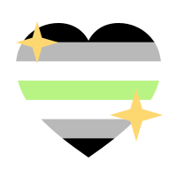 Agender Heart emoji