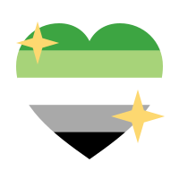 Aromantic Heart emoji