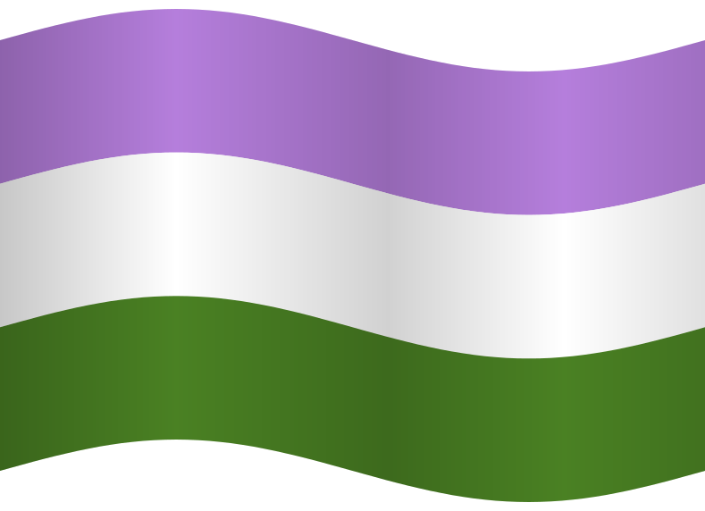 Genderqueer Flag emoji
