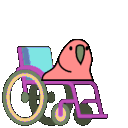 Accessibleparrot animated emoji