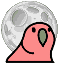 Moonparrot emoji