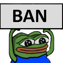 Pepe Ban emoji