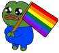 Pepe Lgbtq emoji