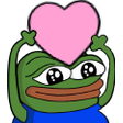 Pepe-love emoji