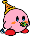 Birthdayparty Kirby emoji