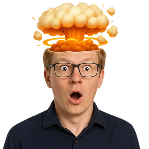 Exploding head