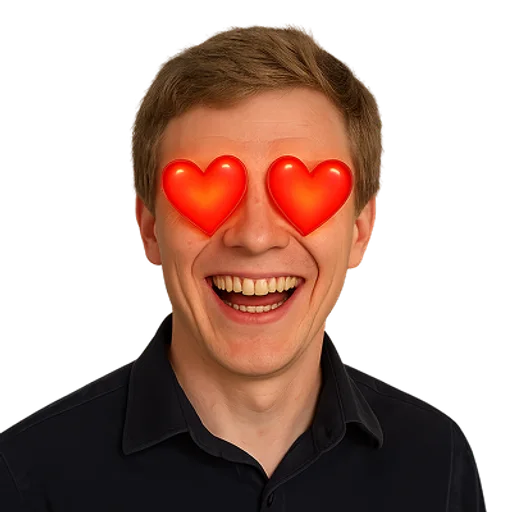 Heart eyes